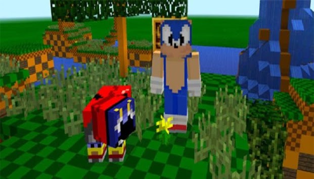 The Hedgehog  Sonic Pack for MCPE for PC screenshot 3