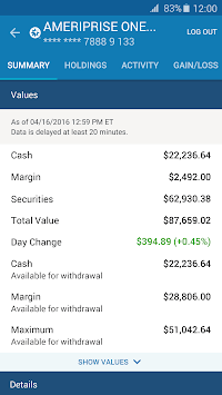 Ameriprise Financial for PC screenshot 2