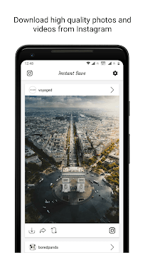 Instant Save - HD photo downloader for Instagram for PC screenshot 1