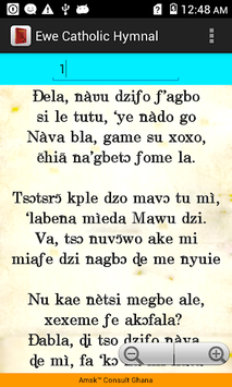 Ewe Catholic Hymnal for PC screenshot 2