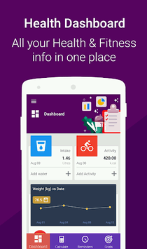 Health Pal - Fitness, Weight loss coach, Pedometer for PC screenshot 1