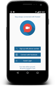 AW - free video calls and chat for PC screenshot 1