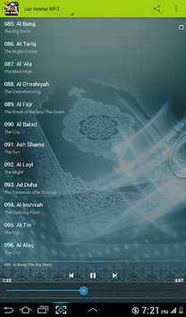 Ahmad Saud Quran Juz Amma MP3 for PC screenshot 2