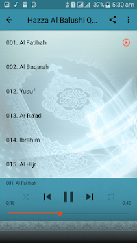 Full Audio Quran Offline Hazza al Balushi for PC screenshot 2