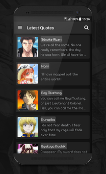 Anime Quotes for PC screenshot 1
