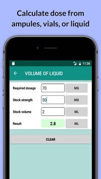 Easy Drug Dose Calculator for PC screenshot 1