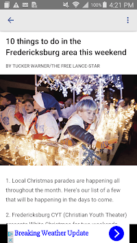 Fredericksburg.com App for PC screenshot 2