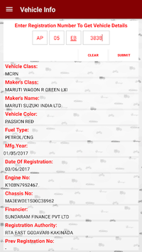AP Vehicle Info for PC screenshot 2