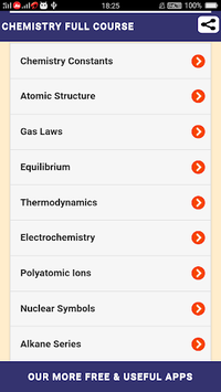Chemistry Full Course -Chemistry App for PC screenshot 2