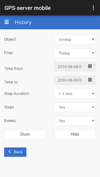 DigMyPosition - GPS Tracking for PC screenshot 3