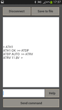 Elm327 OBD Terminal for PC screenshot 1