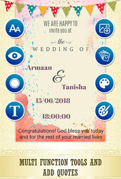 Wedding Card Maker : Wedding Invitation Maker for PC screenshot 3