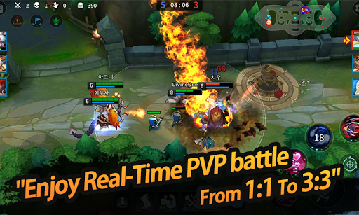 League of Masters : Legend PvP MOBA Battle for PC screenshot 2
