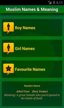 Muslim Baby Names and Meaning! for PC screenshot 1