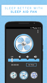Sleep Aid Fan - White Noise Fan Background Sounds for PC screenshot 2
