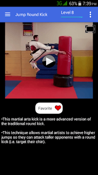 Taekwondo Kicks Videos - Offline for PC screenshot 3