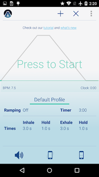 Paced Breathing for PC screenshot 1