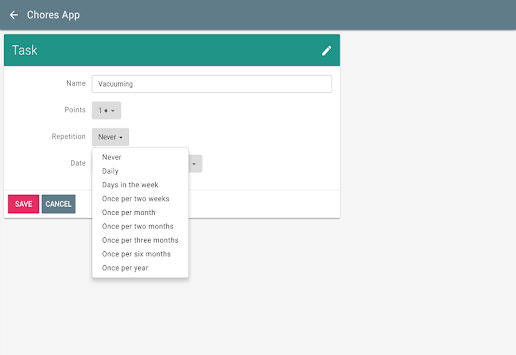 Chores App for PC screenshot 2