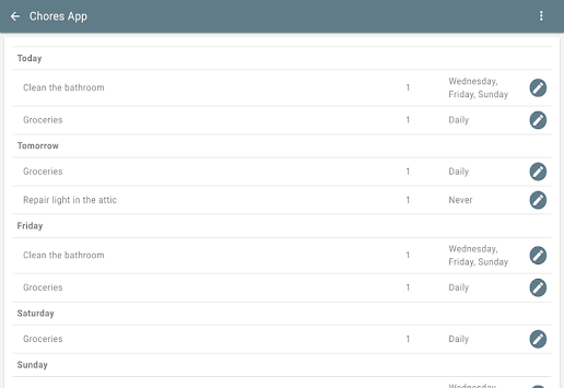 Chores App for PC screenshot 3