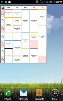 TimeTable (Simple) for PC screenshot 3