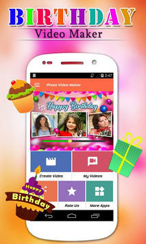 Birthday Video Maker with Music for PC screenshot 1