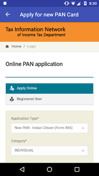 PAN Card Search, Scan, Verify & Application Status for PC screenshot 2