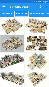 3D Home Designs: House Plan Designs & Videos for PC screenshot 3