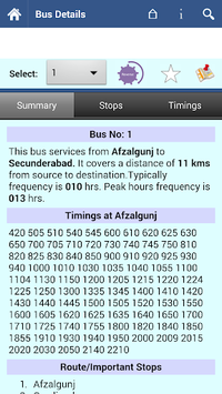 Hyderabad RTC Info for PC screenshot 2