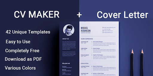 Curriculum vitae App CV Builder Free Resume Maker for PC screenshot 1