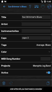 BandHelper: Set Lists and More for PC screenshot 1