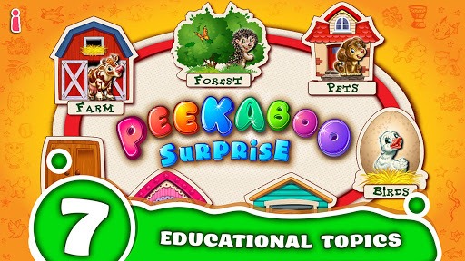 Peekaboo! Baby Smart Games for Kids! Learn animals for PC screenshot 1