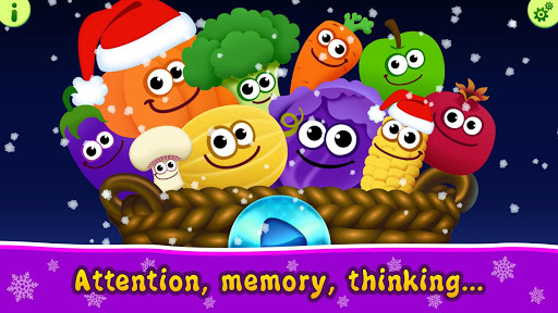 FunnyFood Christmas Games for Toddlers 3 years ol for PC screenshot 1