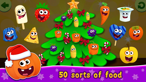 FunnyFood Christmas Games for Toddlers 3 years ol for PC screenshot 3
