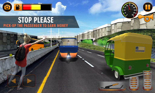 Off Road Tuk Tuk Rickshaw : Passenger Transport 3D for PC screenshot 1