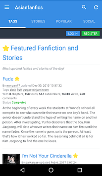 Asianfanfics for PC screenshot 1