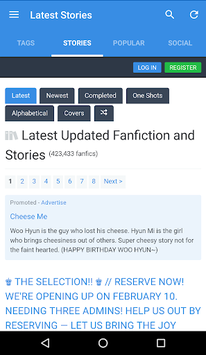 Asianfanfics for PC screenshot 3