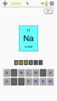 Chemical Elements and Periodic Table: Symbols Quiz for PC screenshot 1