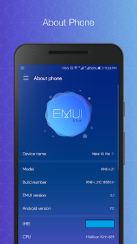 Blue Pro Theme Emui 5/8 for PC screenshot 2