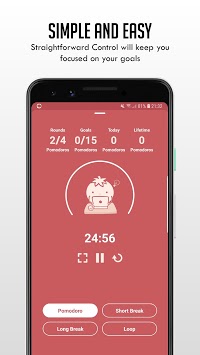 Tomato Timer: Pomodoro Timer & Productivity Timer for PC screenshot 1
