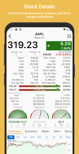 Stock Master: Invest Stocks Track Portfolios News for PC screenshot 2