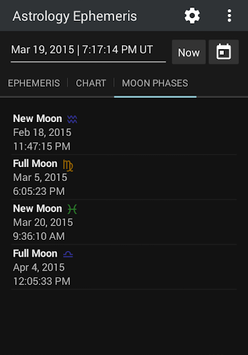 Astrology Ephemeris for PC screenshot 3
