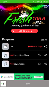 Fresh FM Nigeria for PC screenshot 2