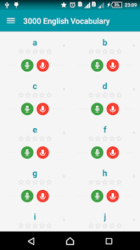 3000 English vocabulary Awabe for PC screenshot 1