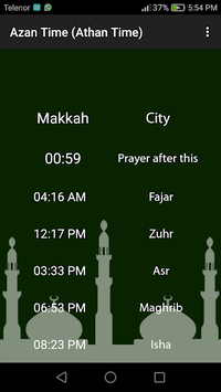 Azan Time for PC screenshot 1