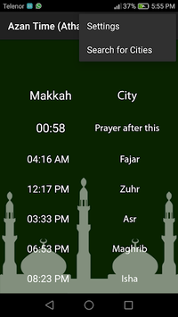 Azan Time for PC screenshot 2
