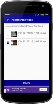 SVR, Background video recording, Secret Camera for PC screenshot 2