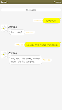 Faketalk - Chatbot for PC screenshot 1