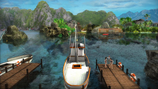 Fishing Boat Driving Simulator : Ship Games for PC screenshot 3