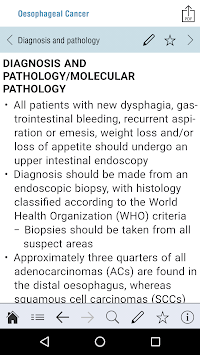 ESMO Interactive Guidelines for PC screenshot 3