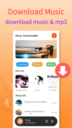 Free Music Downloader - Free MP3 Downloader for PC screenshot 1